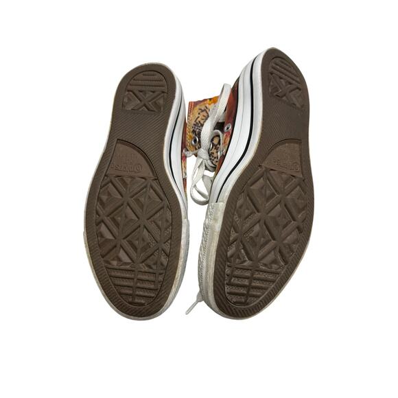 Rare Converse Sneakers Women's 6 Men's 4 AOP Granny's Donut Print High Tops - Picture 6 of 7